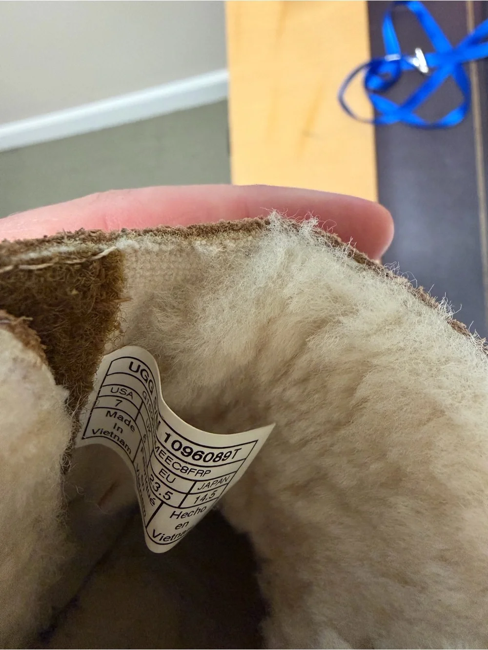 UGG Kids Chestnut Suede Shearling Boots
